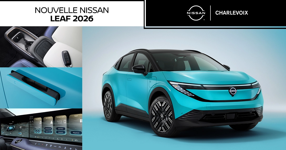 Nouvelle Nissan LEAF 2026 : une vraie électrique pour le Québec