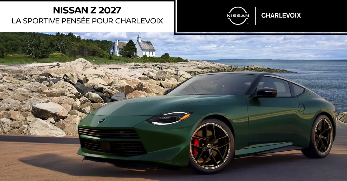 Nissan Z 2027: la sportive pensée pour Charlevoix